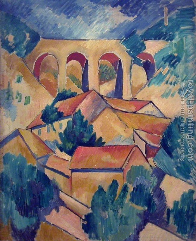 Georges Braque : Viaduct at L'Estaque III